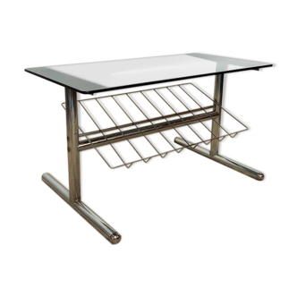 Chrome coffee table 70s