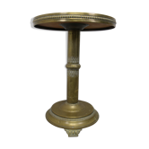 Round copper side table from the 50 years