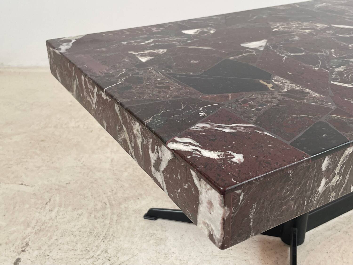 1970 marble coffee table