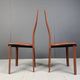 Vintage Leather Dining Chairs by Arper Italy, 1980s - Set of 6