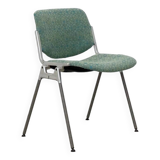 Ensemble de six chaises de salle à manger empilables Castelli (DSC 106) par Giancarlo Piretti de 1965, Italie