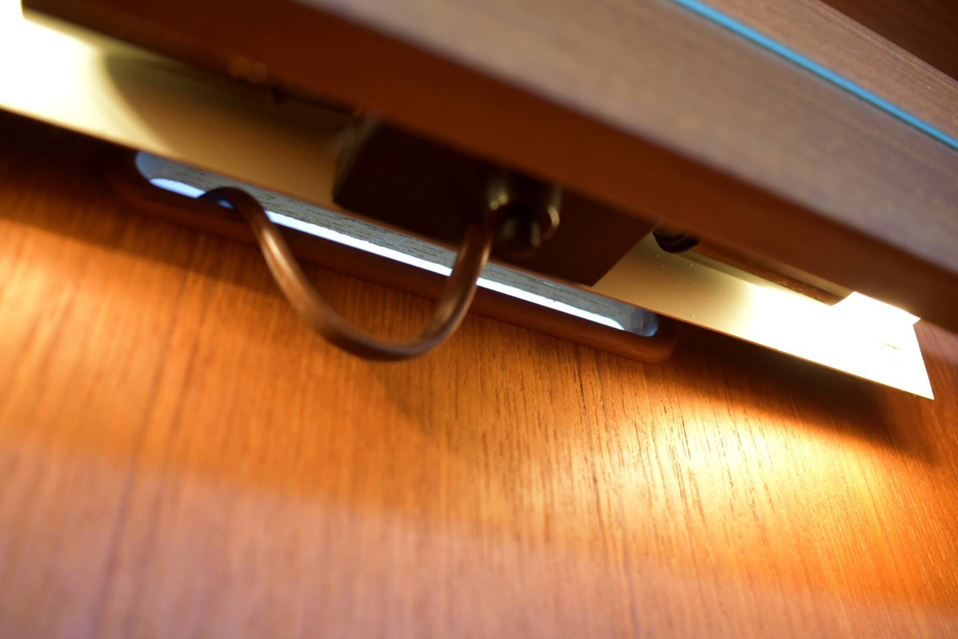 Highboard by Dyrlund 1970s skandinavian Teak showcase Danish