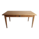 Table de ferme rénovée