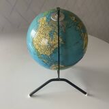 Tripod terrestrial globe