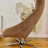 Velvet bucket chair - Mod'plastia