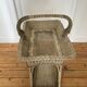 Rattan plant holder