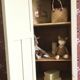 Small antique Parisian wardrobe