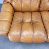 Three-seater sofa from the mid-century produced in Italy in the 1970s.