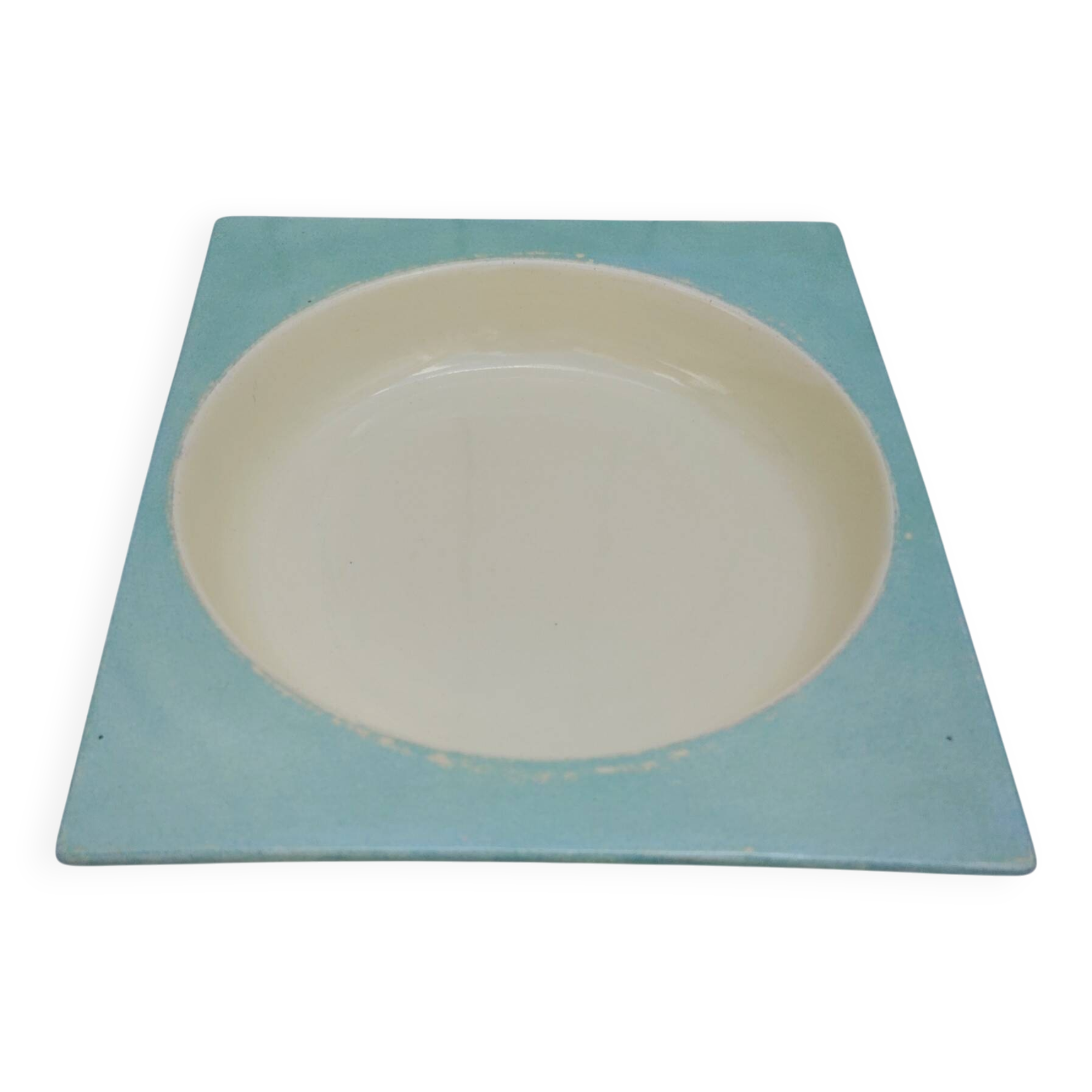 Vegetable dish, ceramic, Jean Luce earthenware, vintage