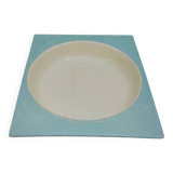 Vegetable dish, ceramic, Jean Luce earthenware, vintage