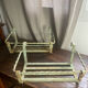 Wrought iron balcony planters