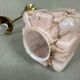 Art deco skyscraper – marbled pink opaline and brass