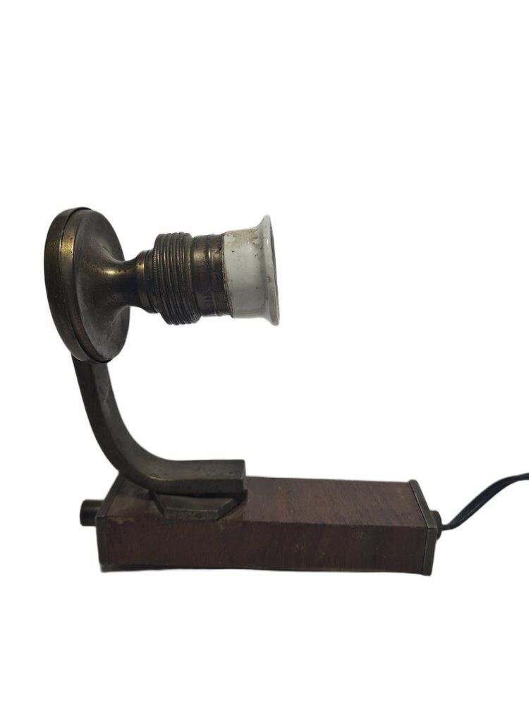 Art Deco wall lamp, Czechoslovakia, 1950s
