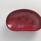 Merlot Red Stoneware Organic Shaped Bowl by Andersson & Johansson, Höganäs