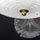 Luxury Barovier & Toso chandelier, Murano Pulegoso glass, 1950s