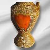 Fat Lava Pitcher French Vallauris Vintage 1950