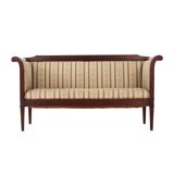 Antique empire style sofa.