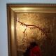 Gold leaf horse painting