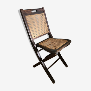 Vintage cannea folding chair