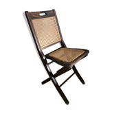 Vintage cannea folding chair