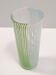 Green, White and Light Blue Murano Glass Vase by Dino Martens