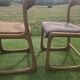4 chaises Baumann modèle Traîneau
