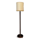 Floor lamp in the style of Charles Dudouyt 20th century turned wood