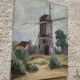 Huile sur carton signée A. Duwotock