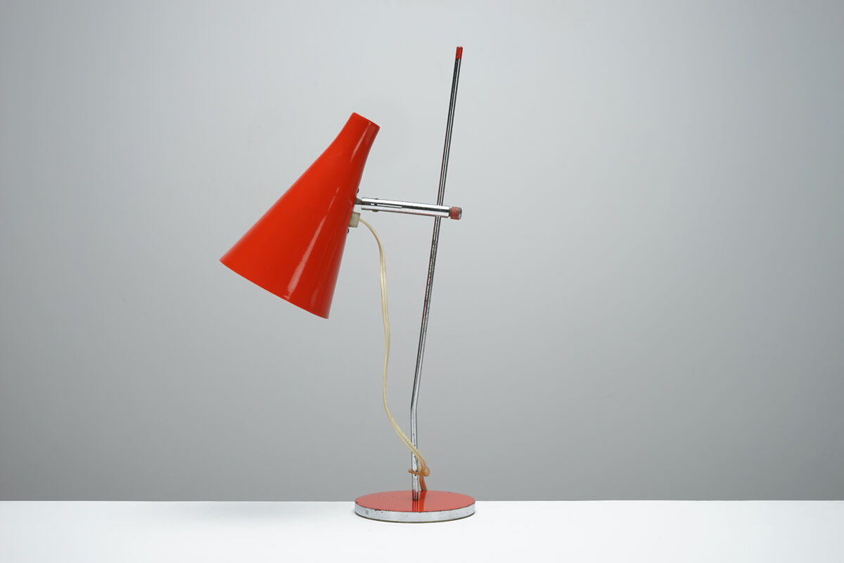 Vintage lamp by Josef Hurka for Lidokov circa 1960