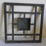 Old 4-point steel door ornament