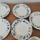 Set of 5 espresso cups in Lunéville earthenware