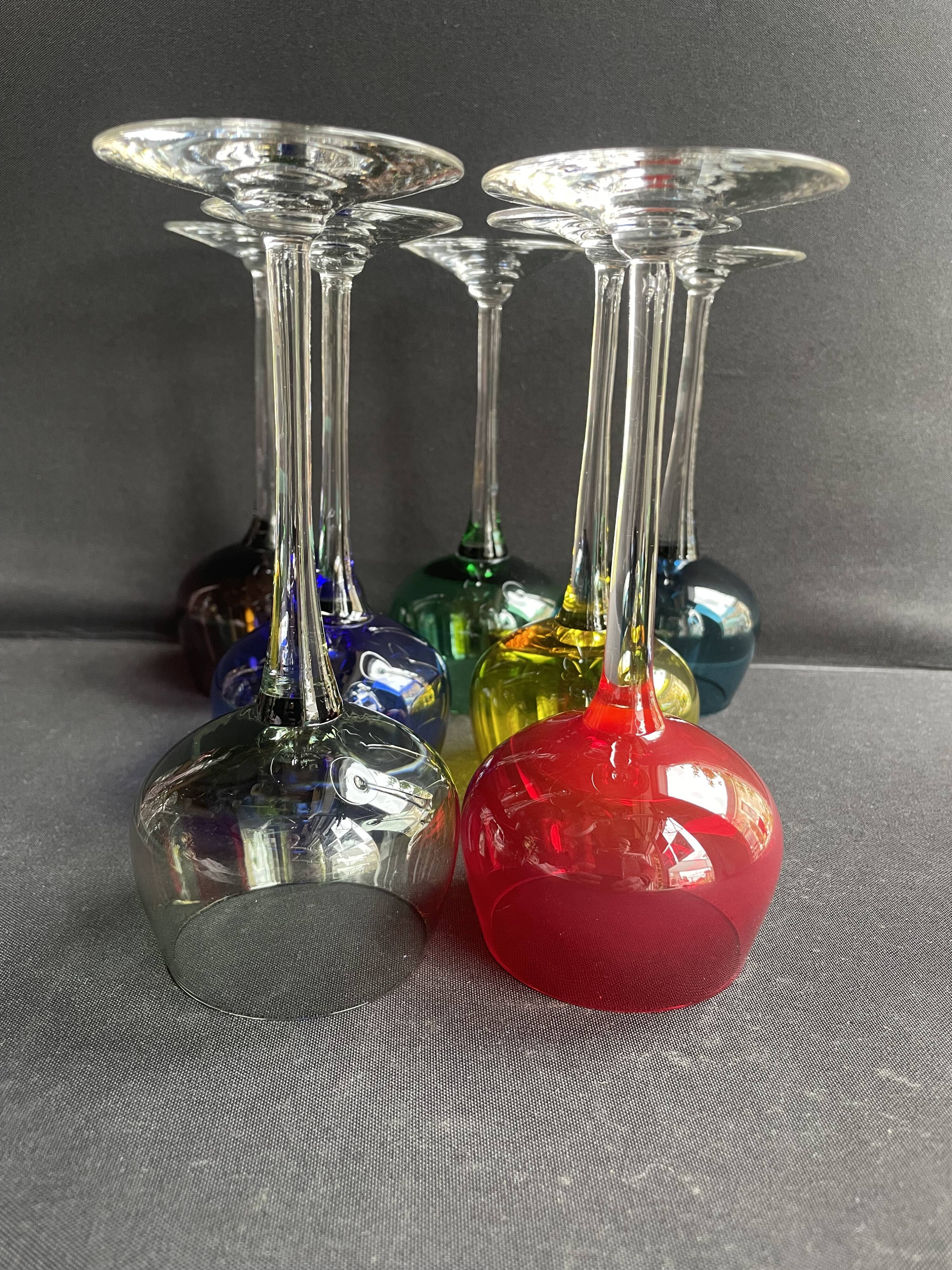 7 Glasses Kristalunie Maastricht Carnival