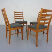 Danish Teak Dining Chairs by Korup Stolefabrik, 1970s, Set of 4
