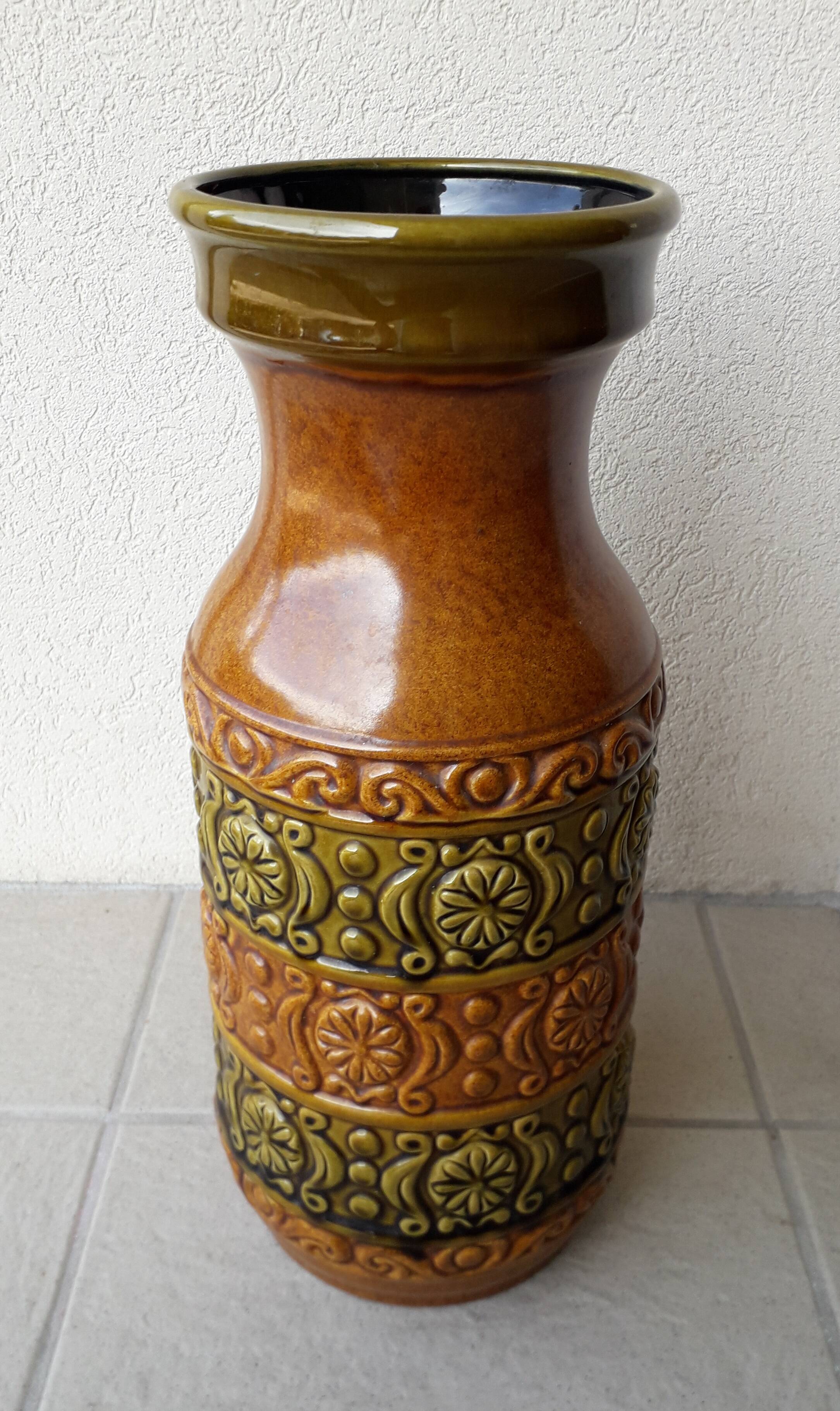1970s ceramic vase