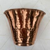 Copper pot cover Lecellier Villedieu vintage