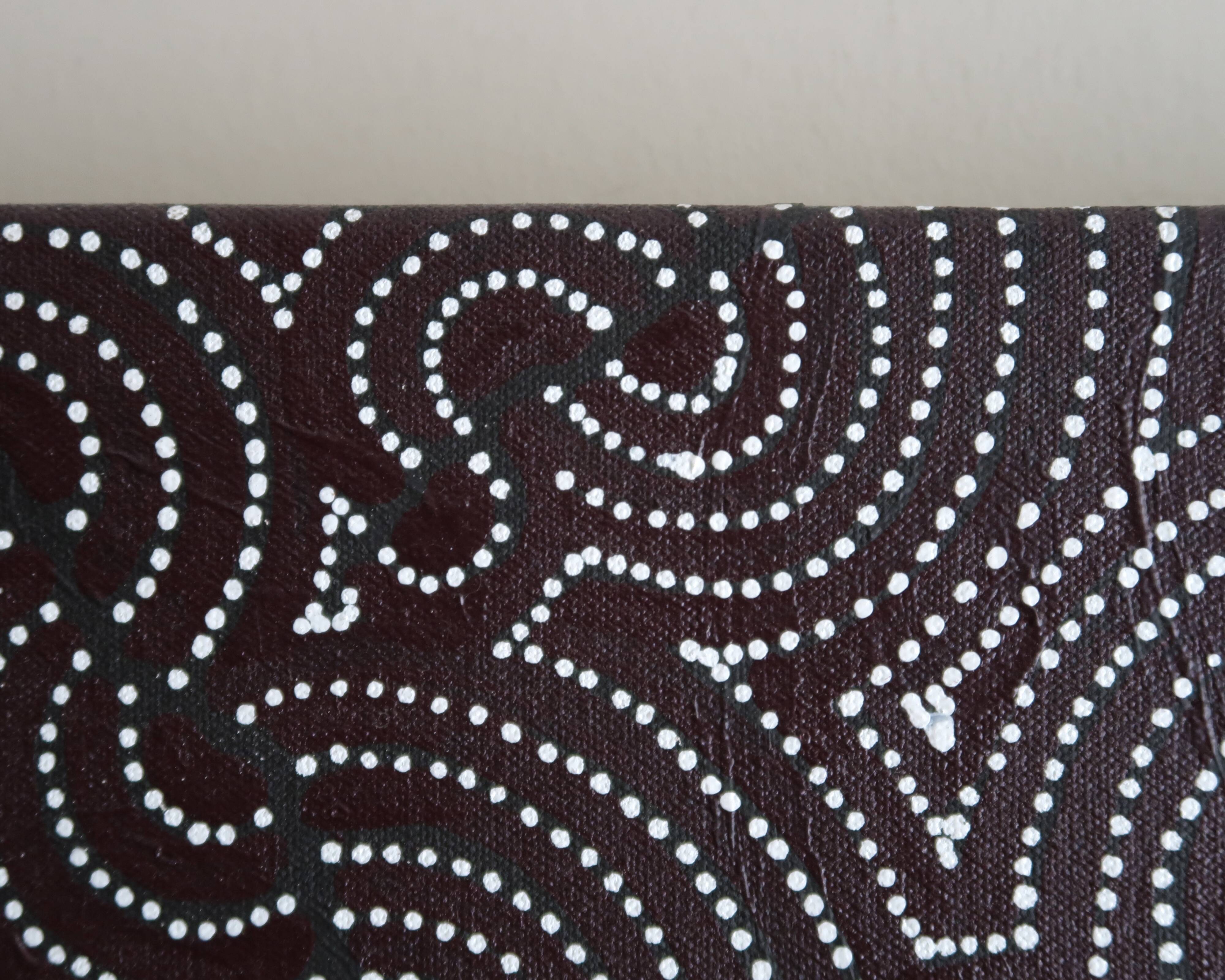 Aboriginal art painting by Christine Nakamarra Curtis