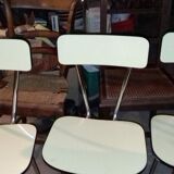 Set of 3 vintage formica chairs