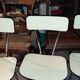 Lot de 3 chaises en formica vintage