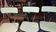 Lot de 3 chaises en formica vintage