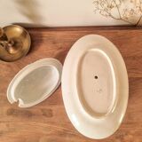 Iron earth gravy boat
