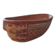 Bowl with a face in Chupicuaro pottery