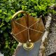 Vintage 1960s brass umbrella stand