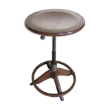 Stool workshop curved wood 1940