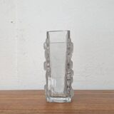 Mid-century German space age bubble glass vase by Gral, 1960s.