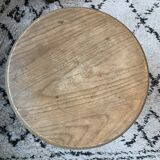 Set of 2 adjustable vintage industrial style stools