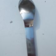 6 cuillères à glaces inox France