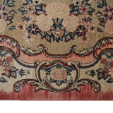 Hand-knotted vintage persian mohajeran area rug 125x215cm