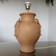 Terracotta lamp, terracotta 60s 70s