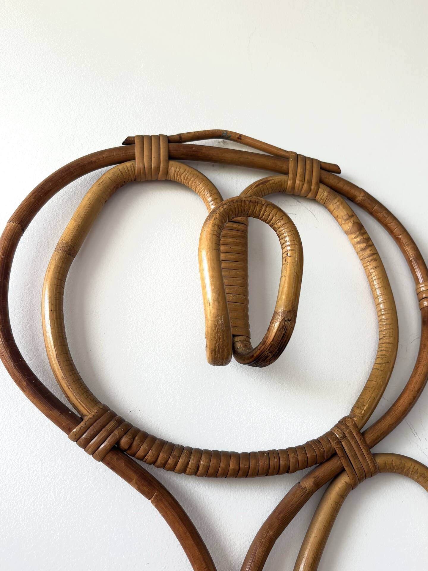 Franco Albini rattan coat rack 1960
