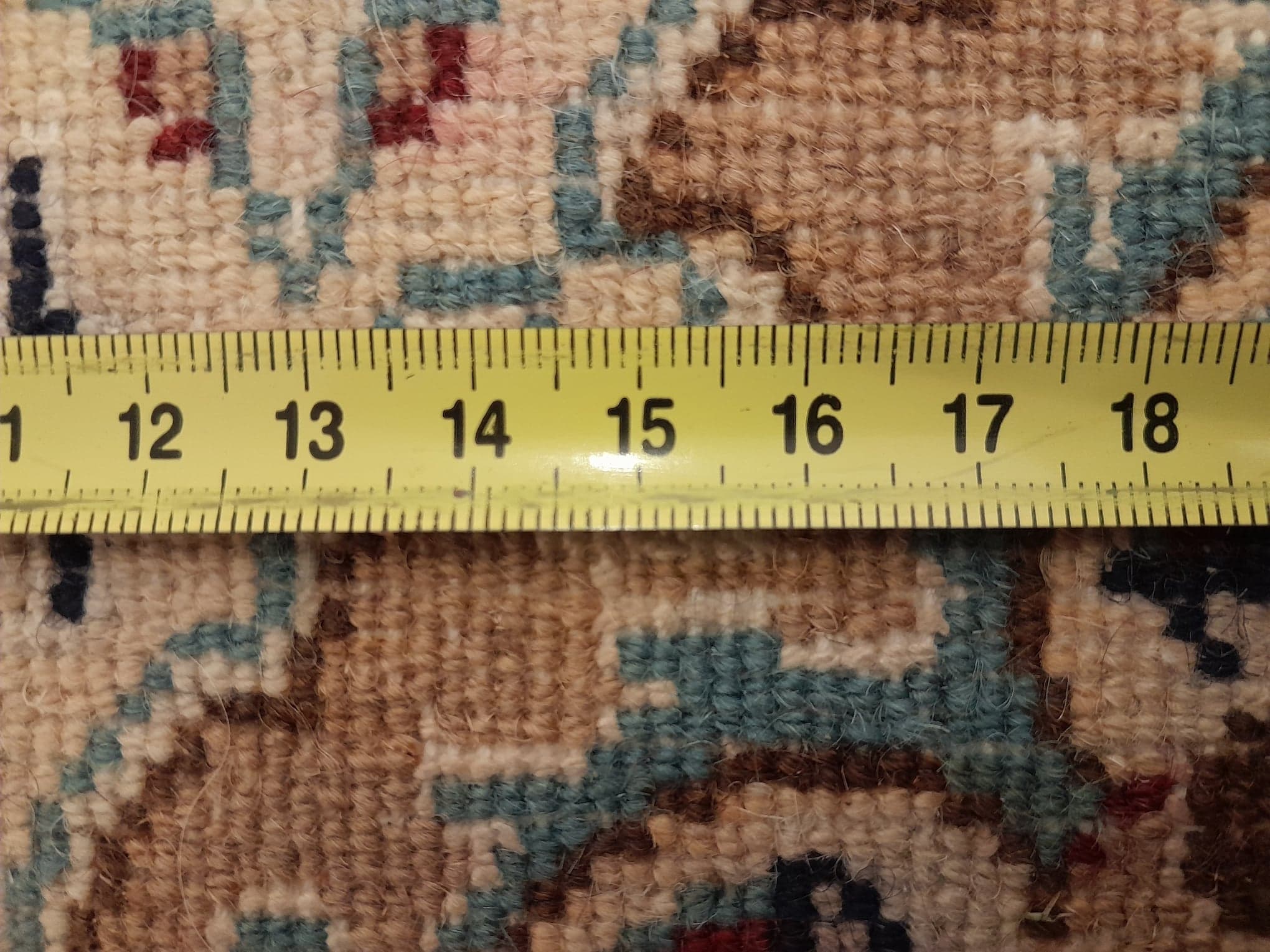 Handmade Persian Nain carpet 310x197cm